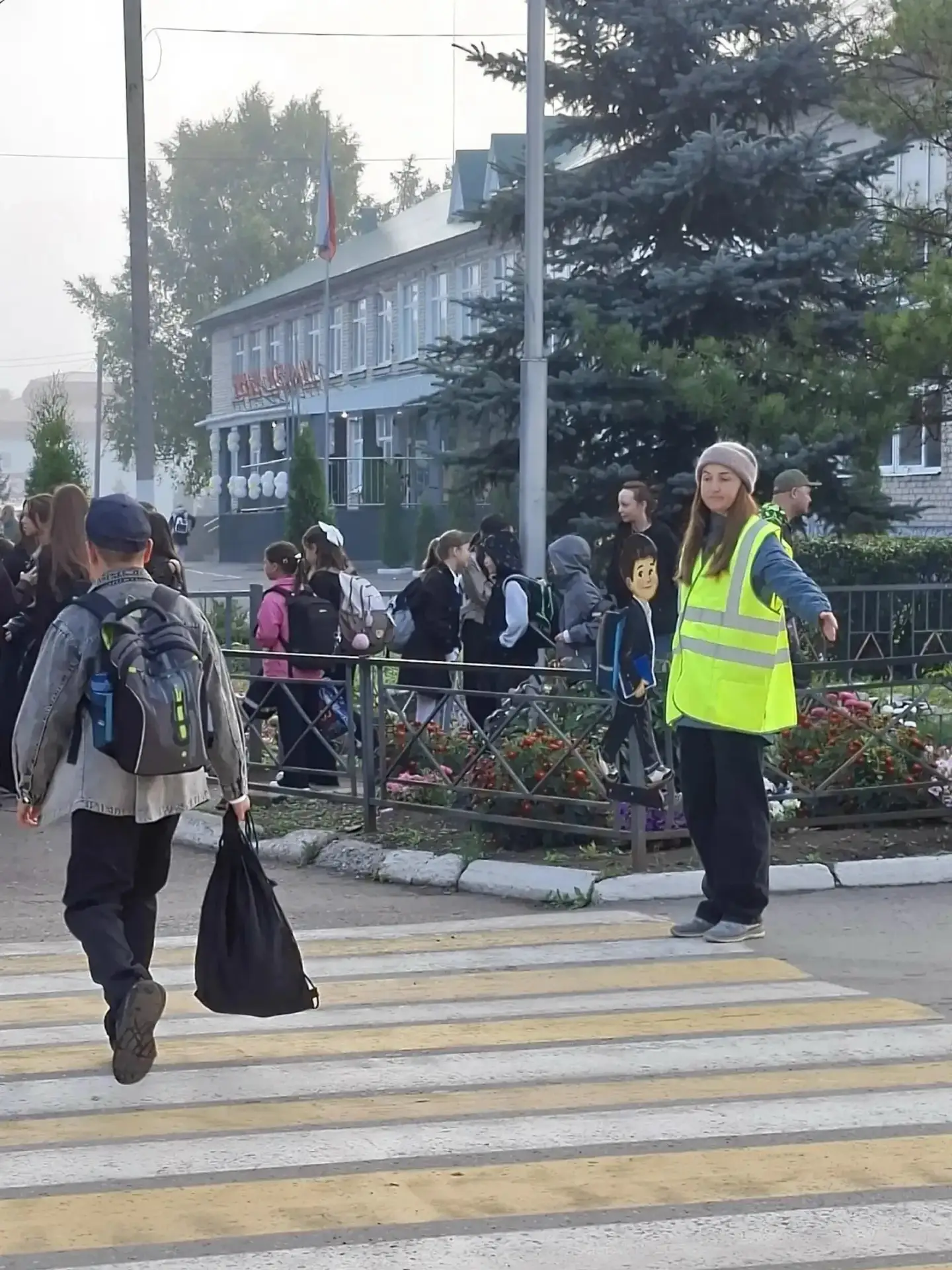 ❗В Туймазах около школ работают родительские патрули