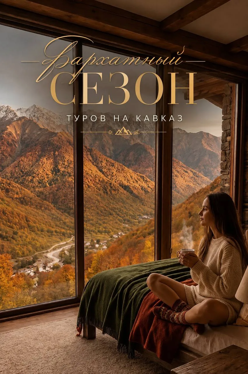 Бархатный сезон туров на Кавказ.