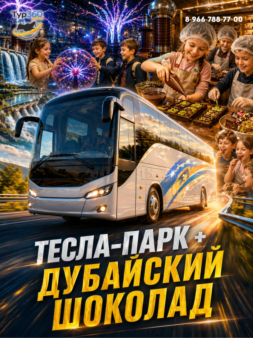 Тесла-Парк и Дубайский шоколад