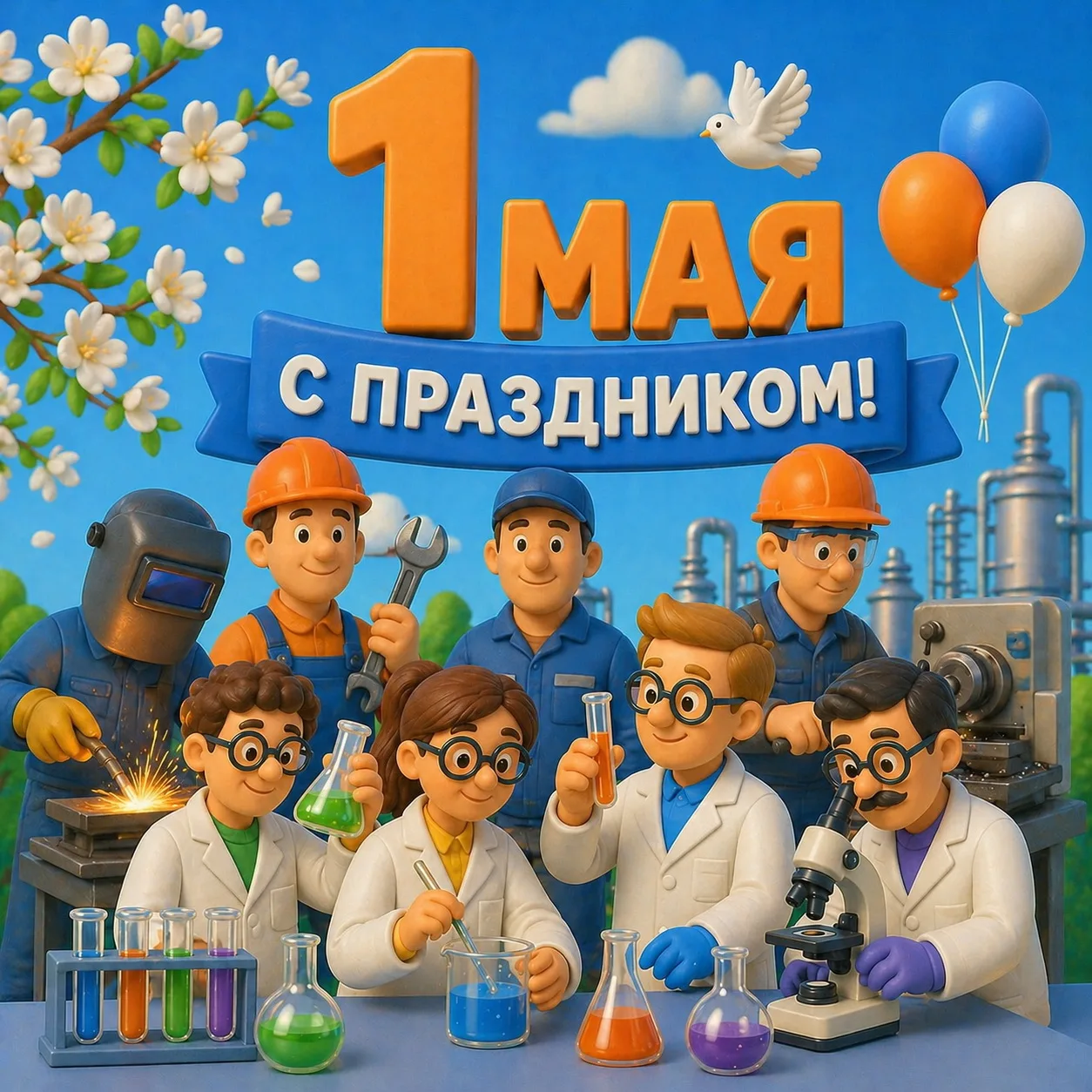 С 1 мая! 🌿
