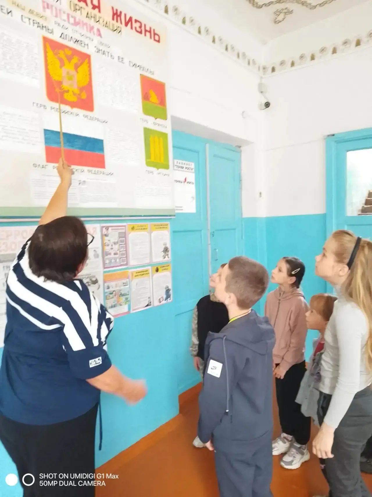 🔷Сегодня в пришкольном оздоровительном лагере нашей школы в ходе патриотического часа ...