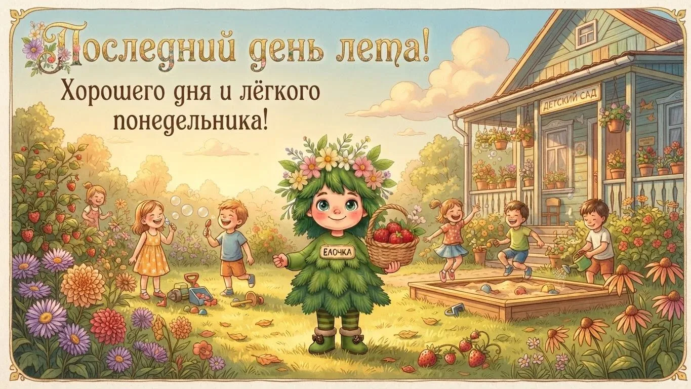☀️ Всем доброго утра и чудесного понедельника, наши дорогие родители и ребята! 🎈 Сегод...