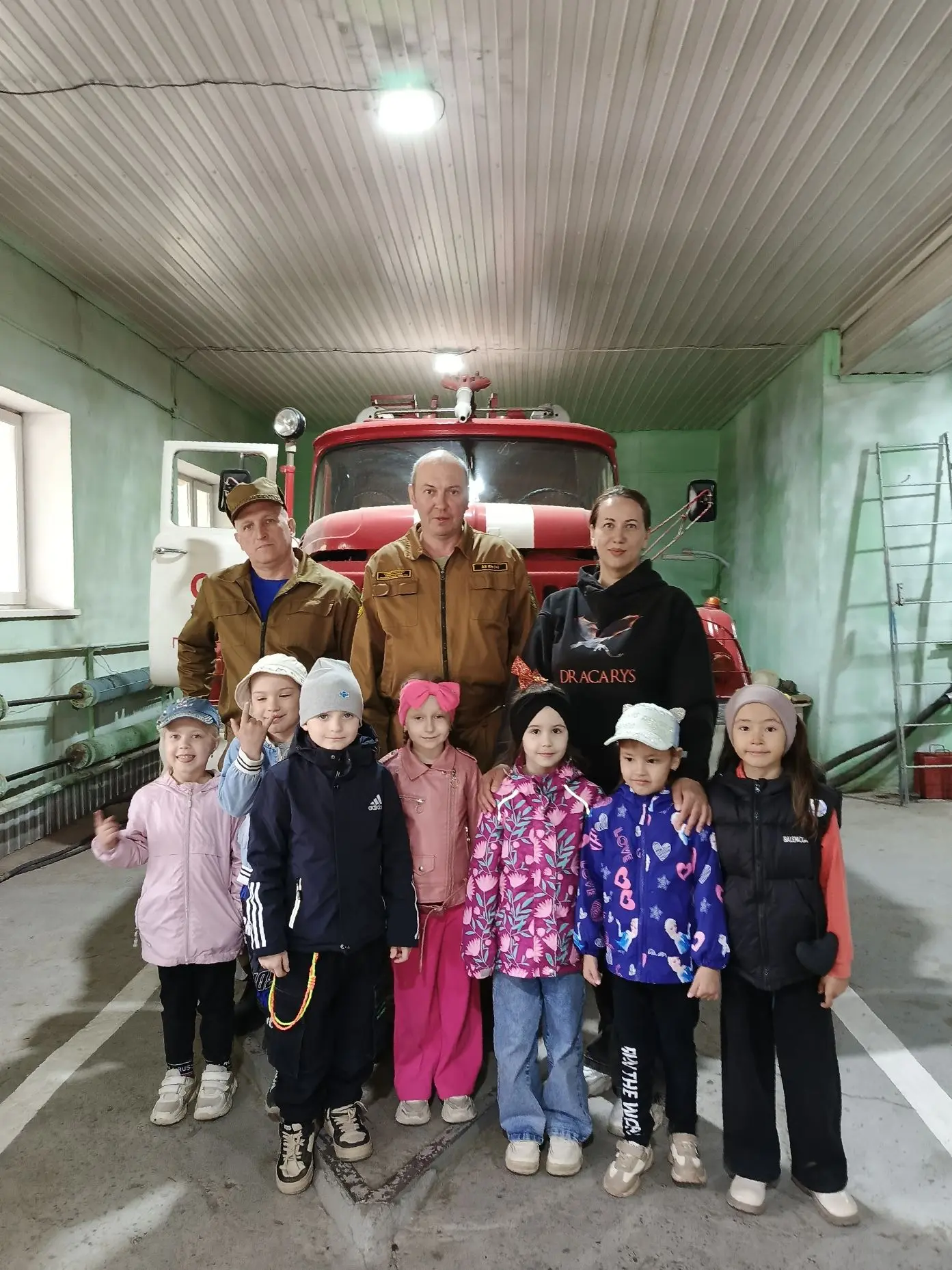 🚒 Огонь в глазах и море впечатлений!