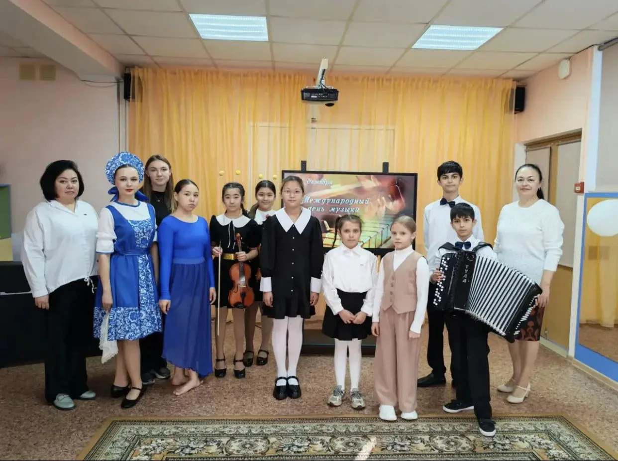 Международный день музыки в д/с Тополек