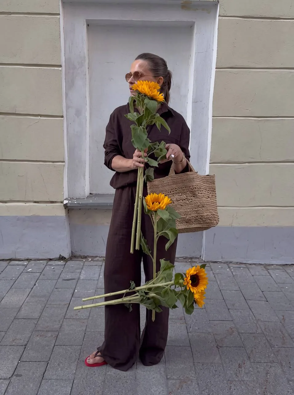 ✨ Лён и бесконечное лето. 
Образ, в котором хочется встречать каждый солнечный день🤍