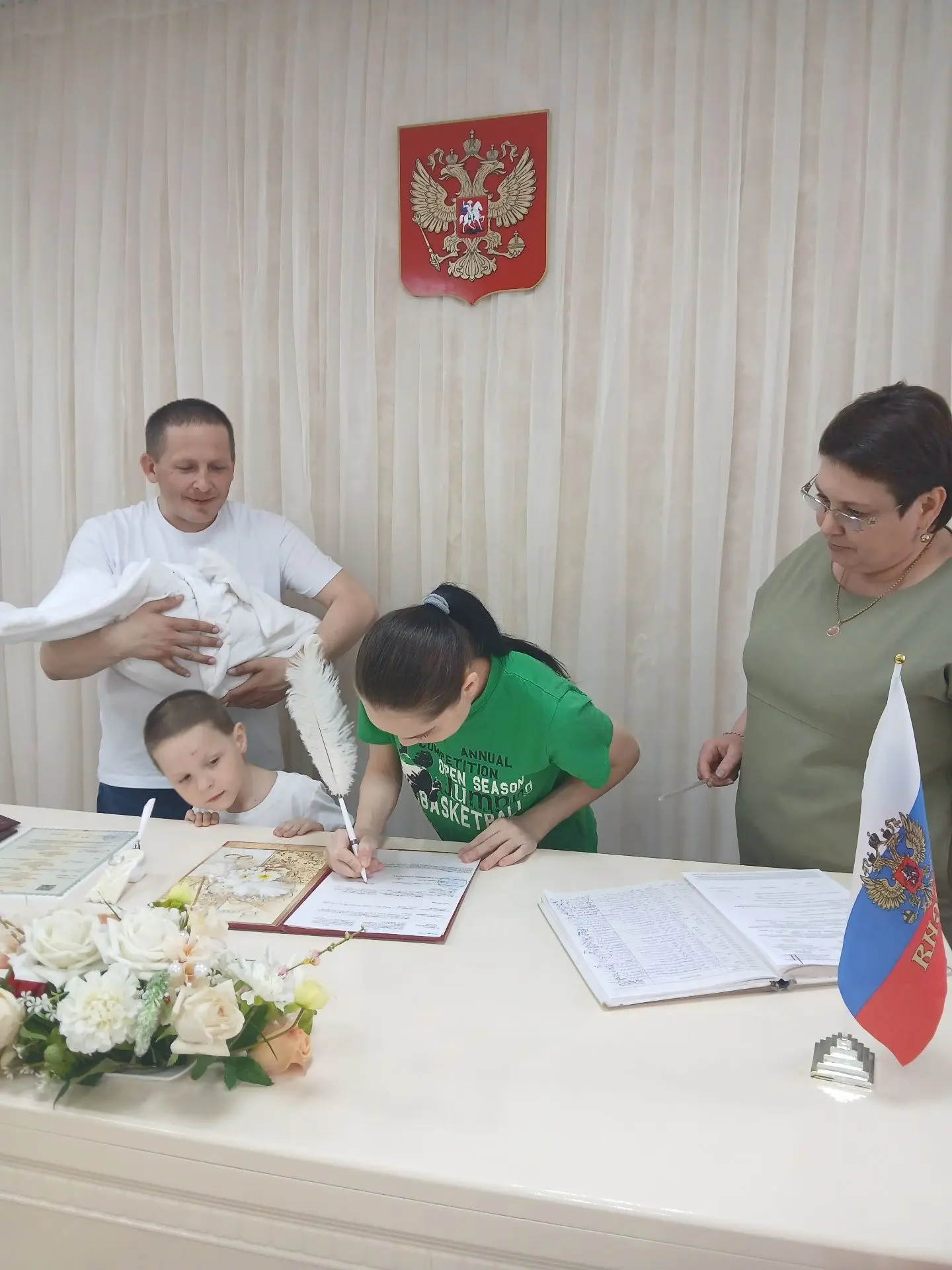 Торжественный день в семье Ошевых!
