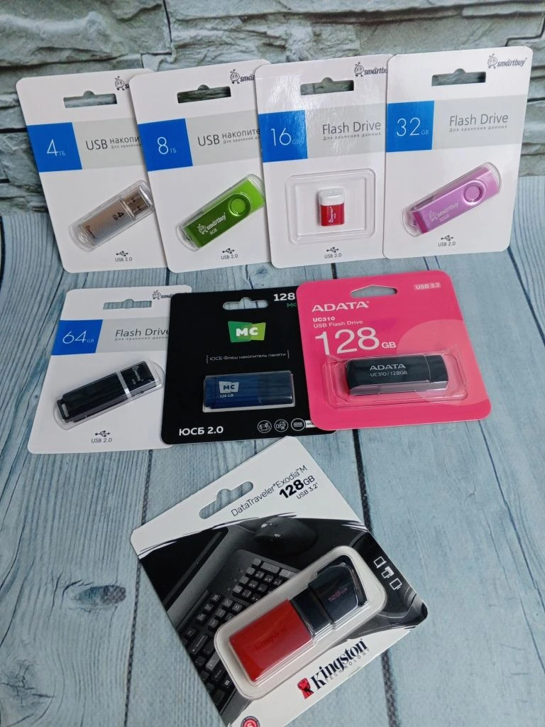 💥Новое поступление USB накопителей и карт памяти💥