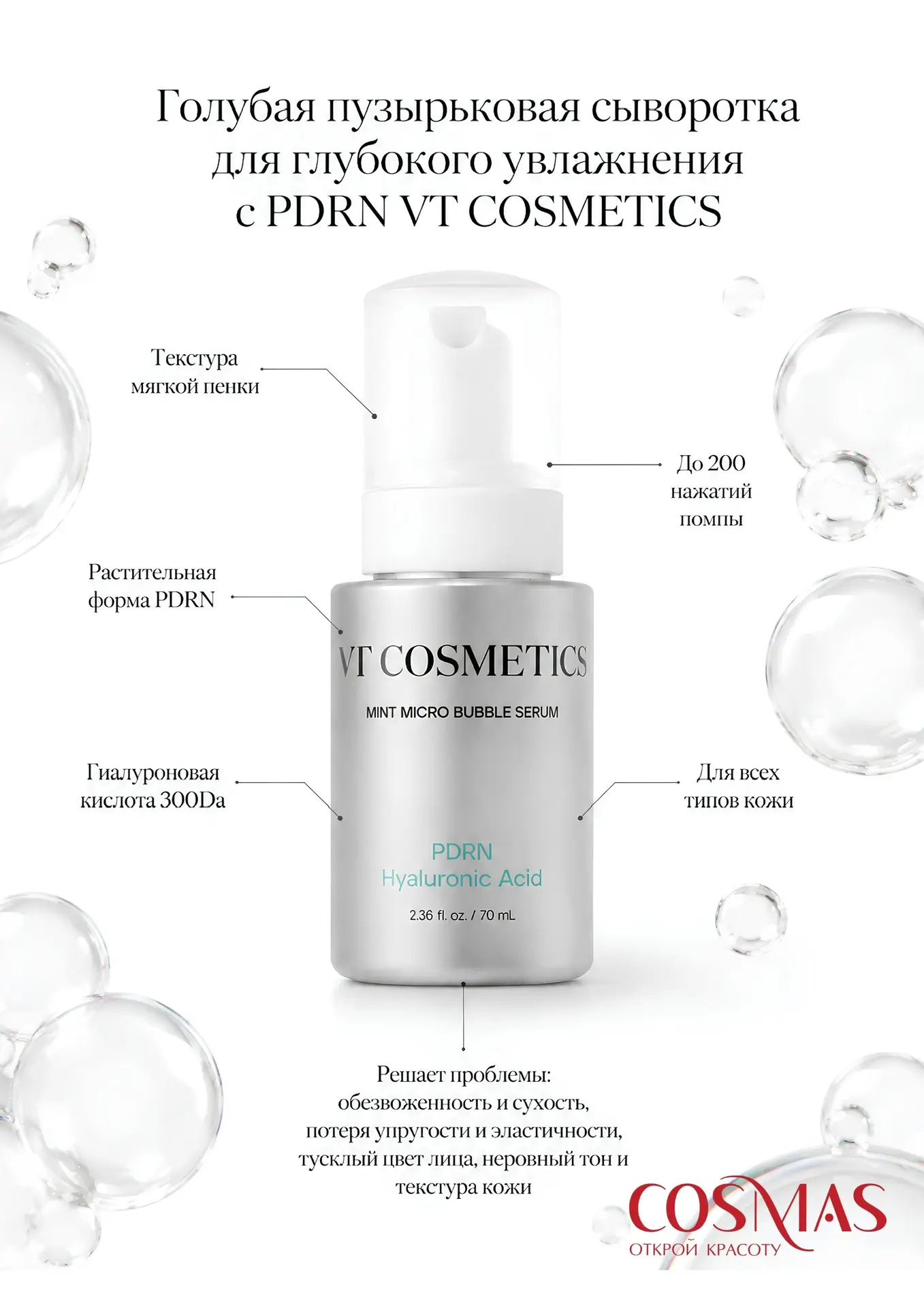 Какую Bubble сыворотку выбрать от бренда VTcosmetics? И чем вообще лучше инновационные ...