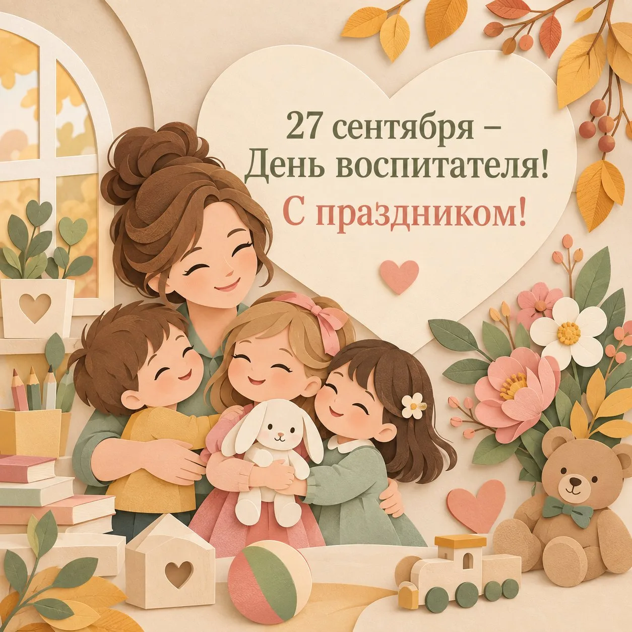 Уважаемые воспитатели и работники дошкольного образования Буденновского округа! Поздрав...