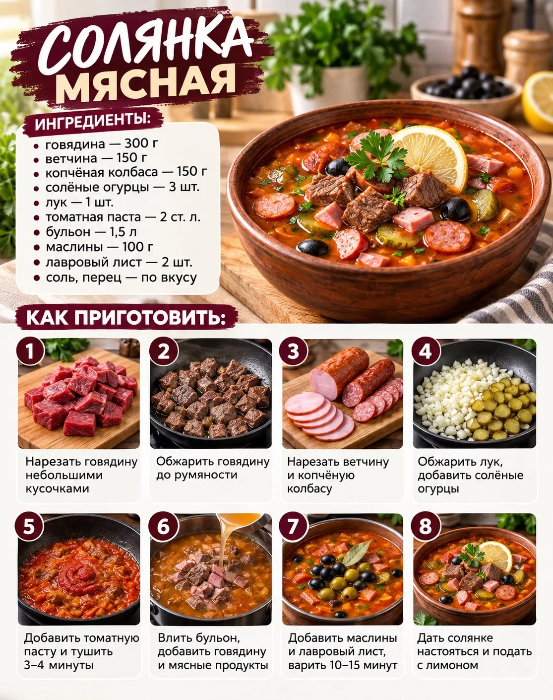 🍲 А ВЫ ЛЮБИТЕ СОЛЯНКУ?