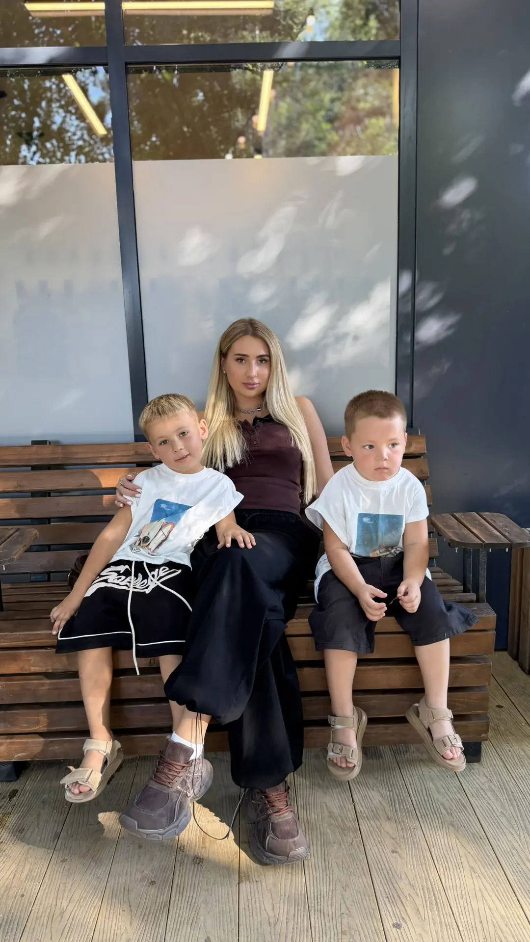 В парк приехали гулять