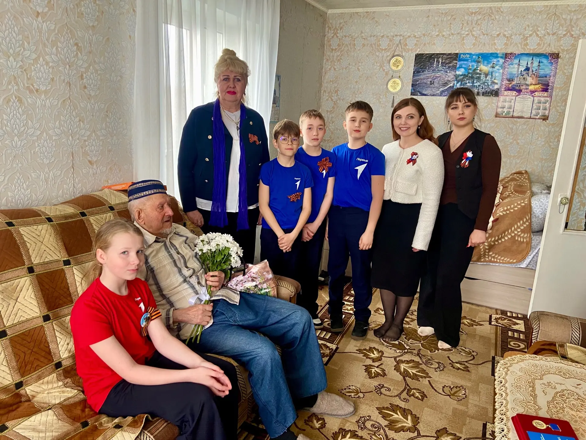 Школа с. Засечное:  101 весна ветерана: как юность и мудрость встретились в сердце Засечного В предд