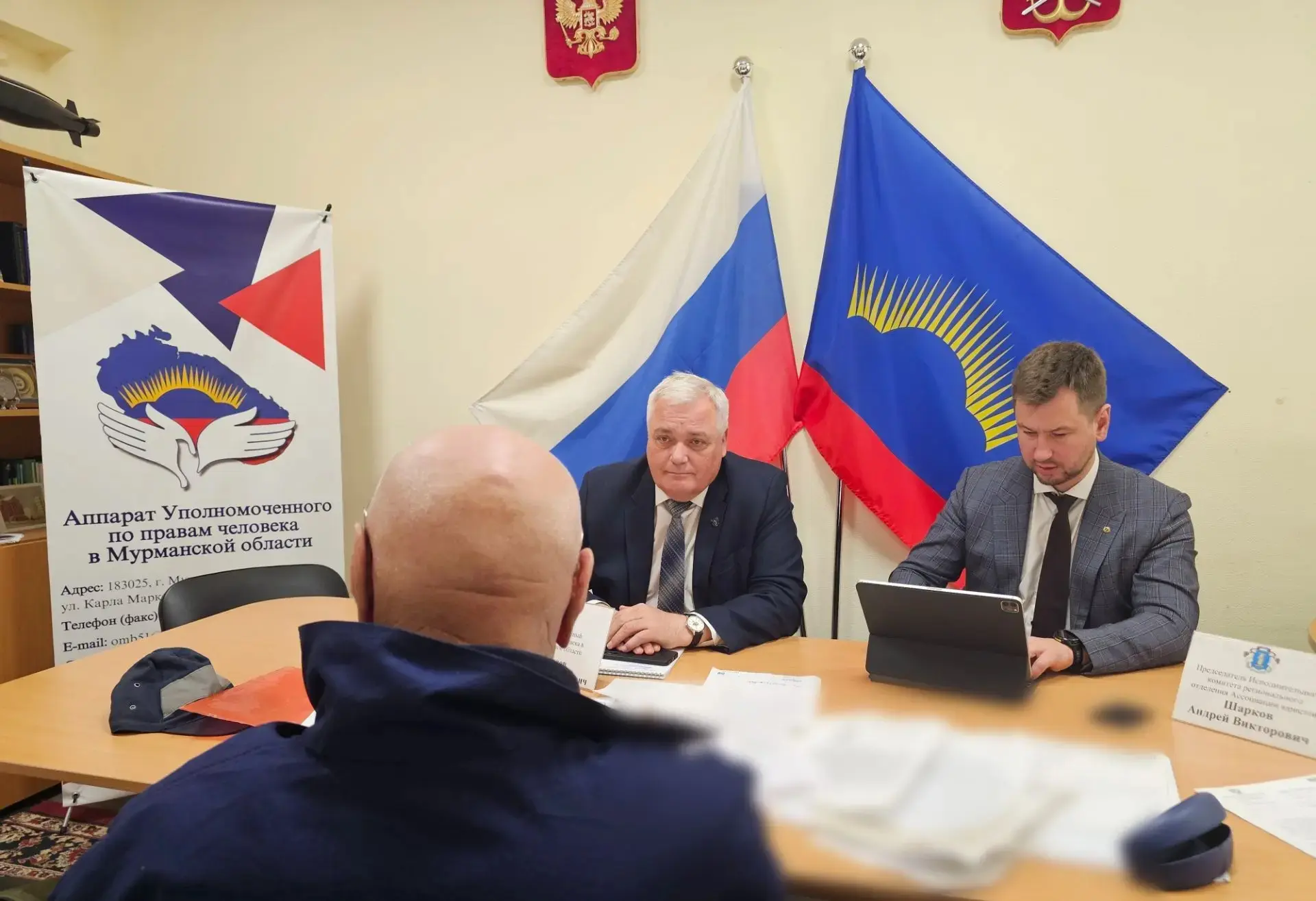 26 июня Уполномоченный по правам человека в Мурманской области Михаил Шилов и председатель Исполните