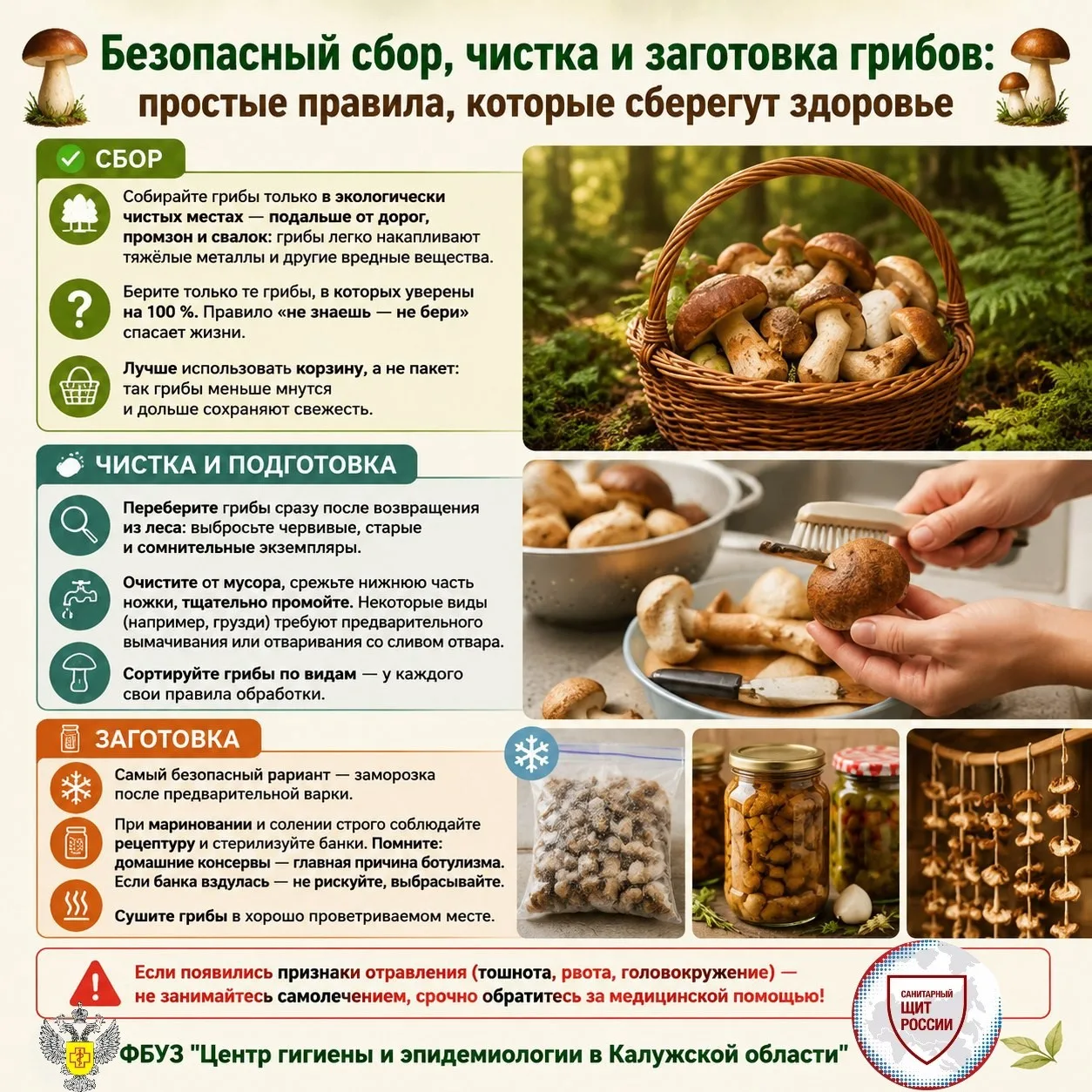 Сезон сбора грибов в разгаре, но грибы — продукт с высокими рисками: от накопления токс...
