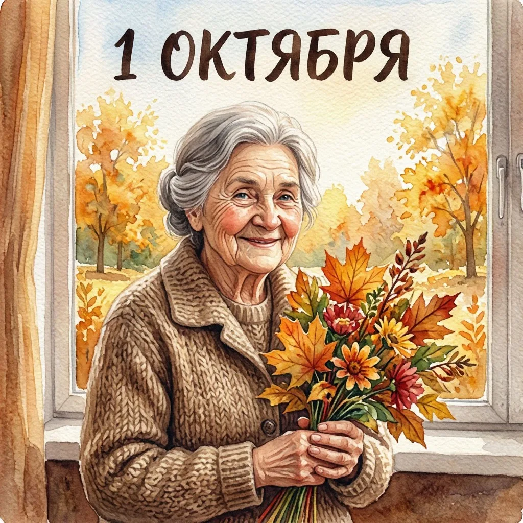 🎉 С Днём пожилого человека! 🎉