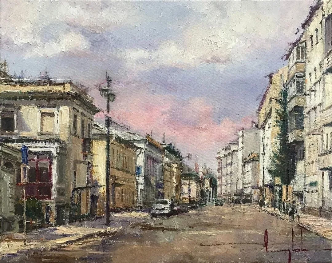 💬Три картины, посвящённые Москве

1⃣«Москва. Большая Ордынка» (автор работы - Денис Глазков)

2⃣«Дв