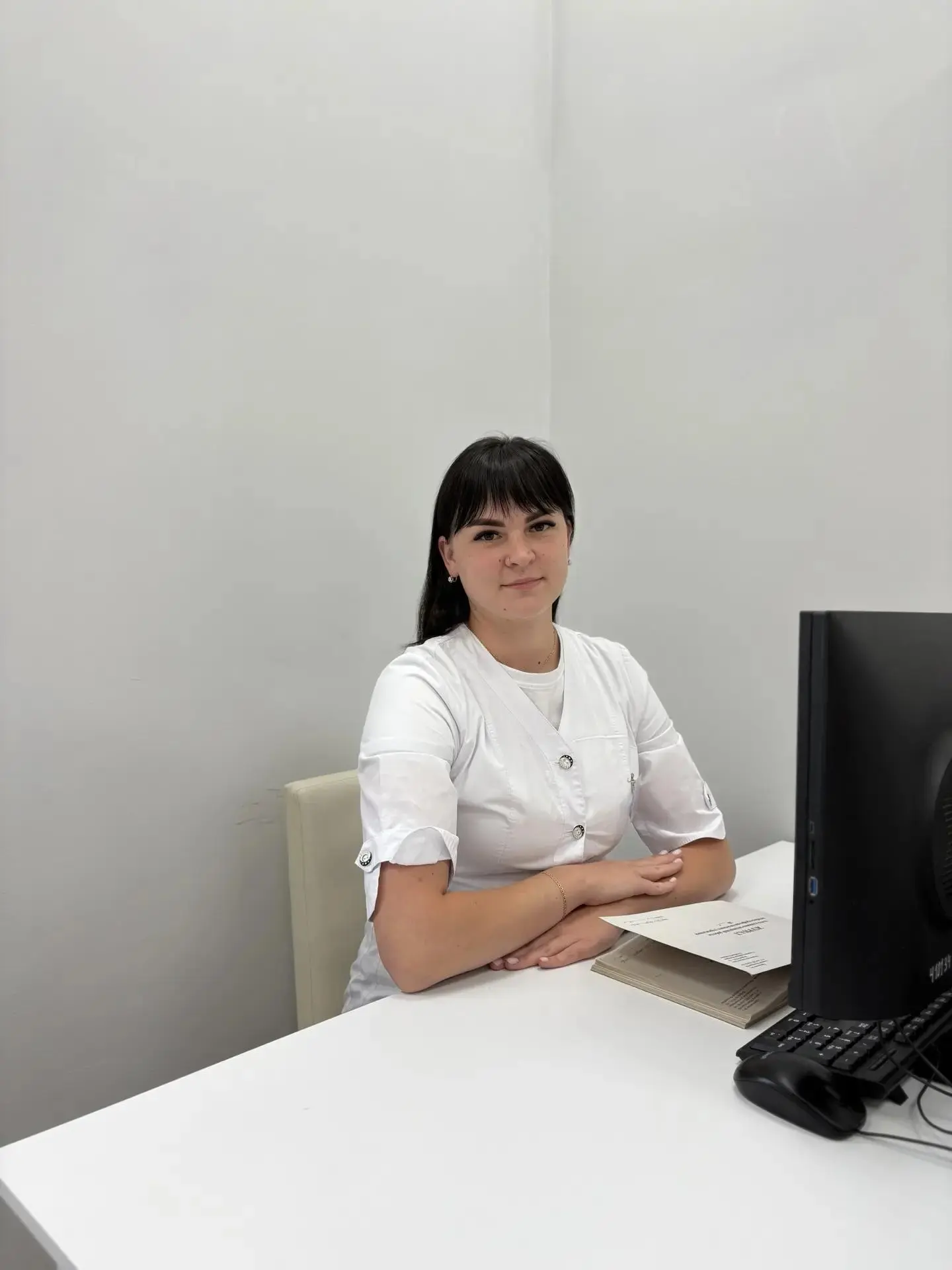Алина Сергеевна Волошенюк, медицинская сестра кабинета клинико‑экспертной работы, досро...