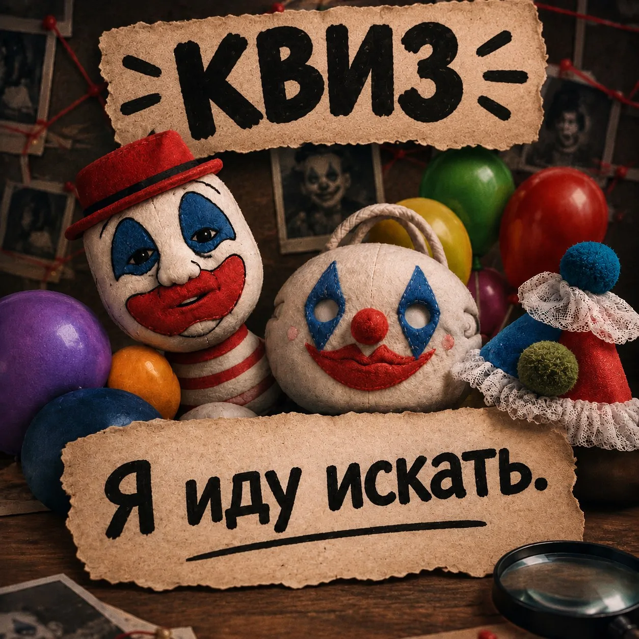 Иногда самый страшный образ прячется не в темноте, а под гримом, яркими шарами и слишко...