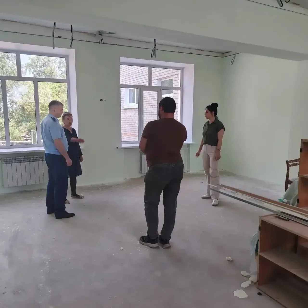 Прокуратура Спасского района контролирует ход капитального ремонта детского сада
