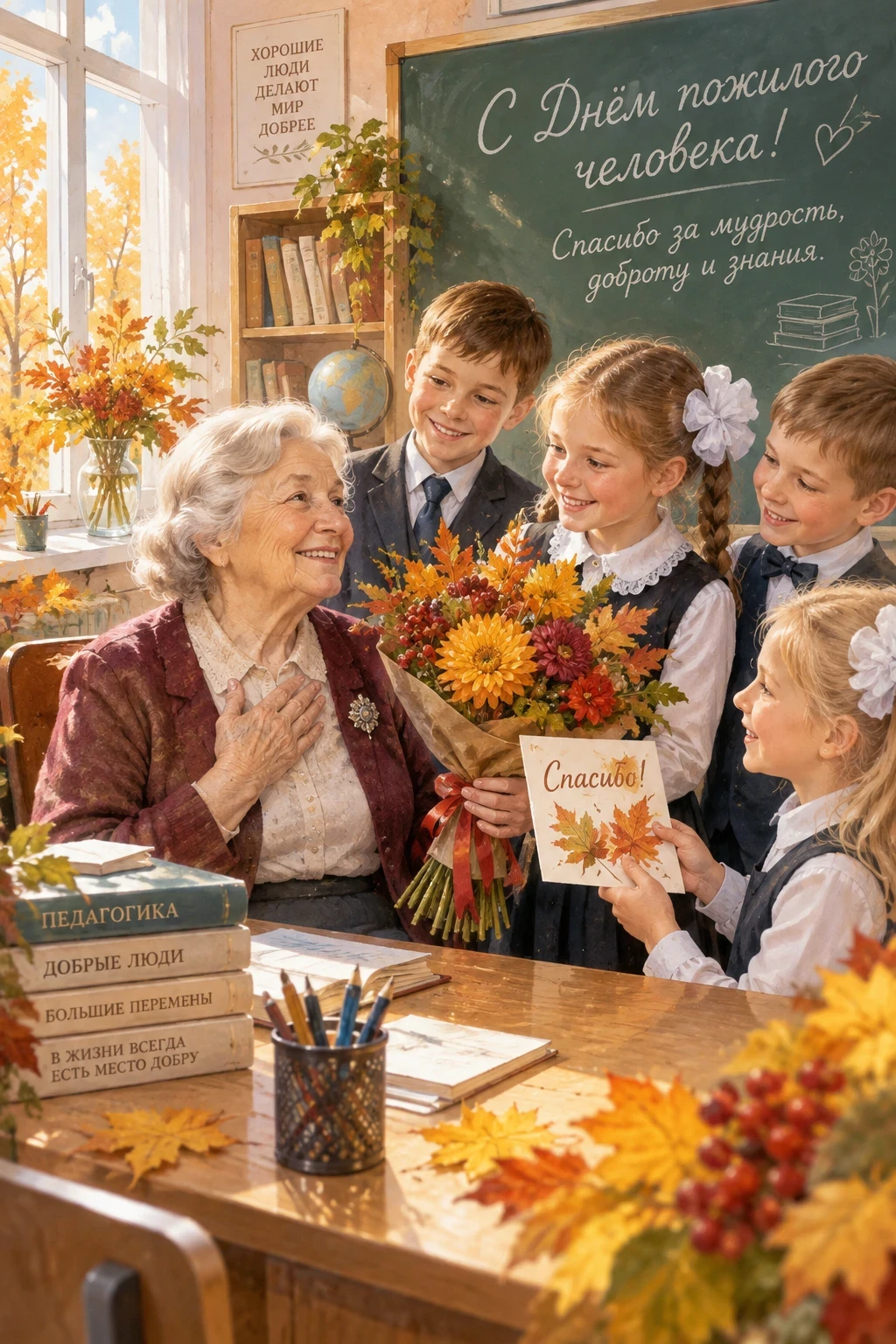 🌷 День пожилого человека