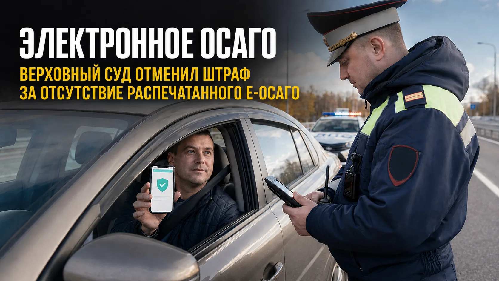 📱 Электронное ОСАГО: распечатка не обязательна