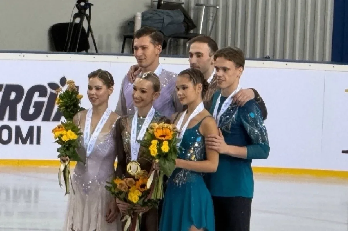 ⛸ Пермские фигуристы взяли бронзу на турнире в Грузии