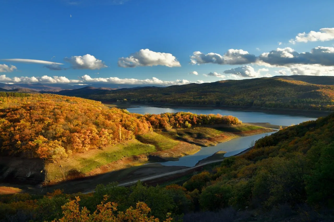 Партизанское водохранилище🧡