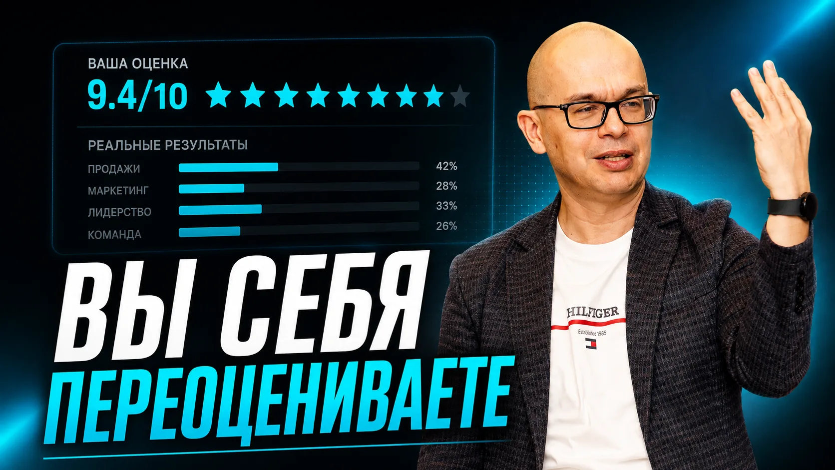 🔎 Почему руководитель себя оценивает не верно?