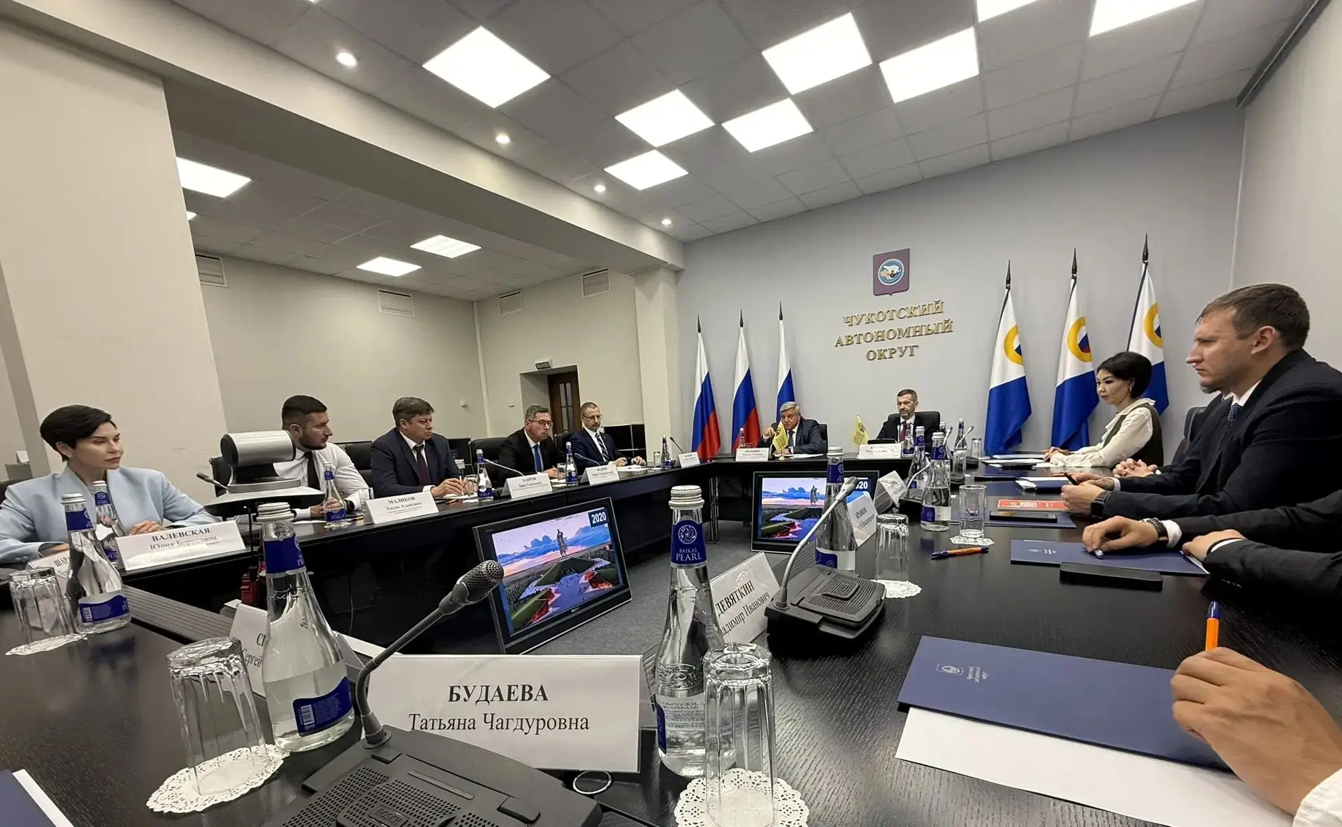 Сегодня в конференц-зале Аппарата Правительства Чукотского АО под председательством Губ...