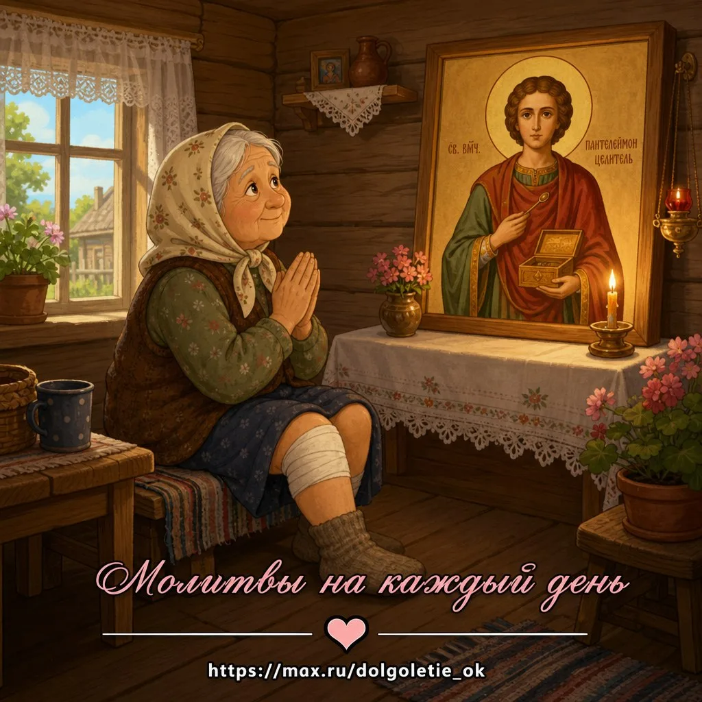 МОЛИТВА ОТ ЛЮБЫХ НЕДУГОВ ПАНТЕЛЕЙМОНУ ЦЕЛИТЕЛЮ