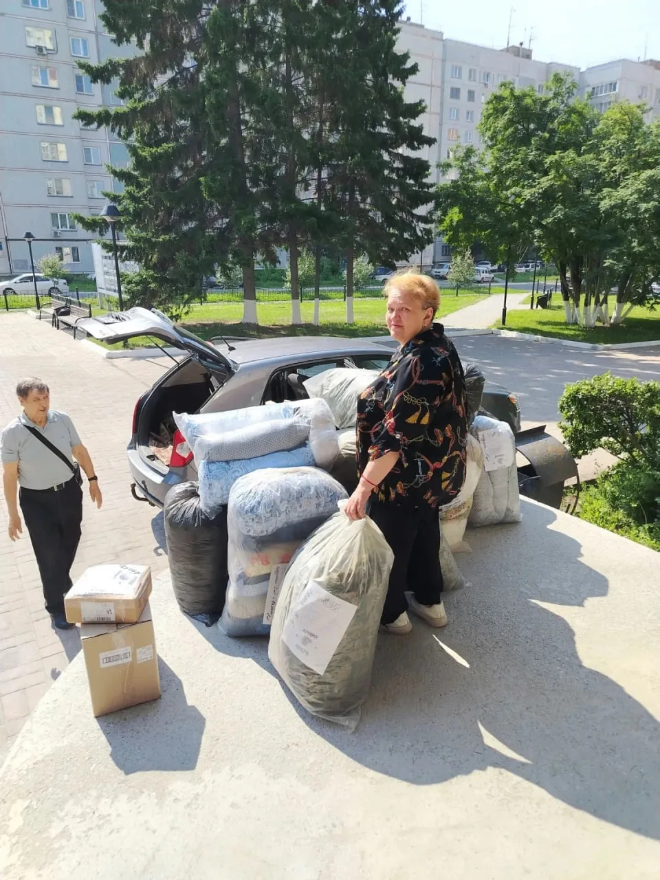 Жители Октябрьского района в очередной раз отправили гуманитарный груз нашим бойцам в зону СВО ❤️

С