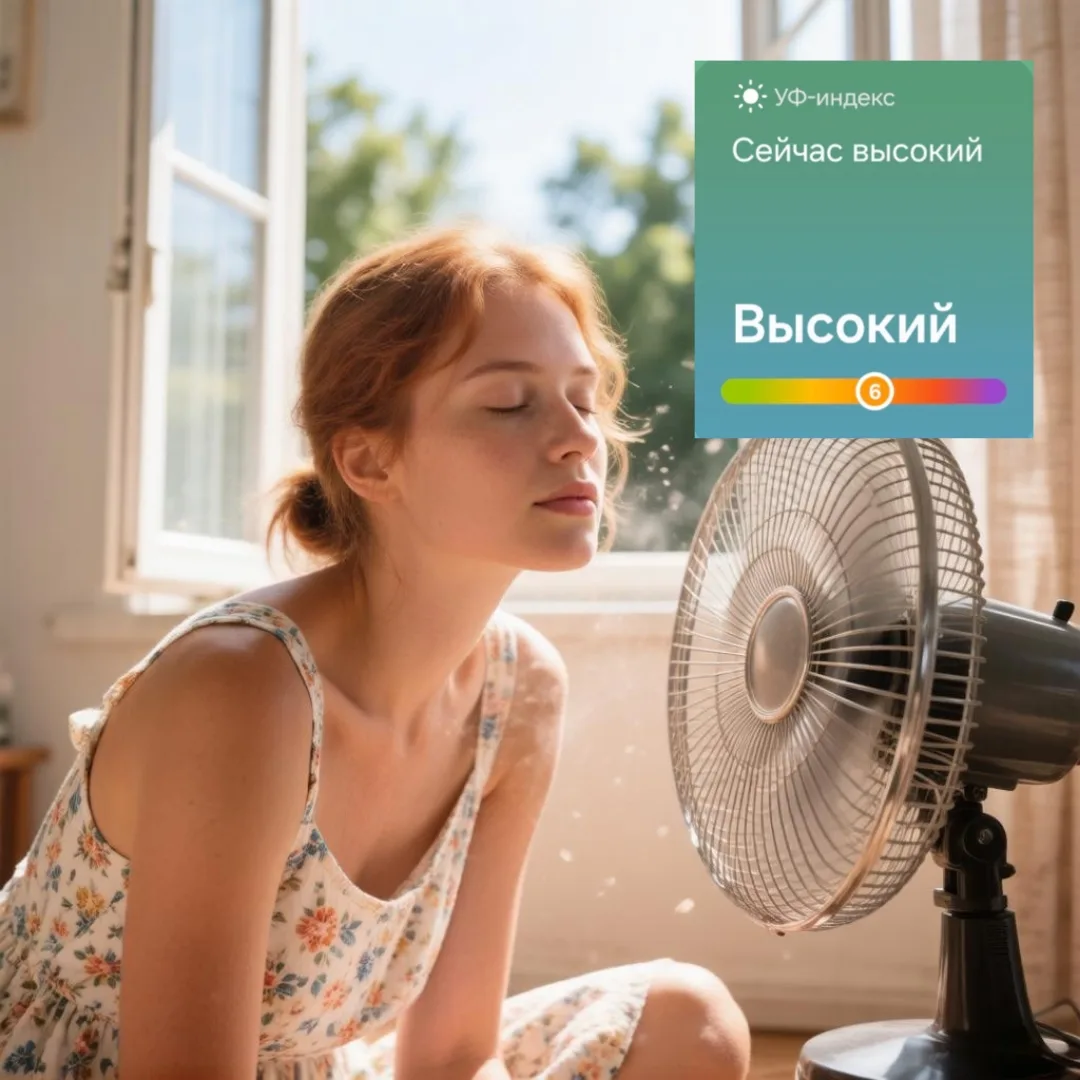 Я отменила сегодня встречу, потому что не хочу получить такую дозу УФ.