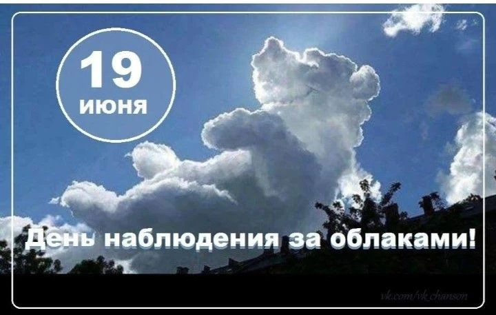 19 июня — день наблюдения за облаками!
⁣
Воспитанники подготовительной группы провели незабываемый д