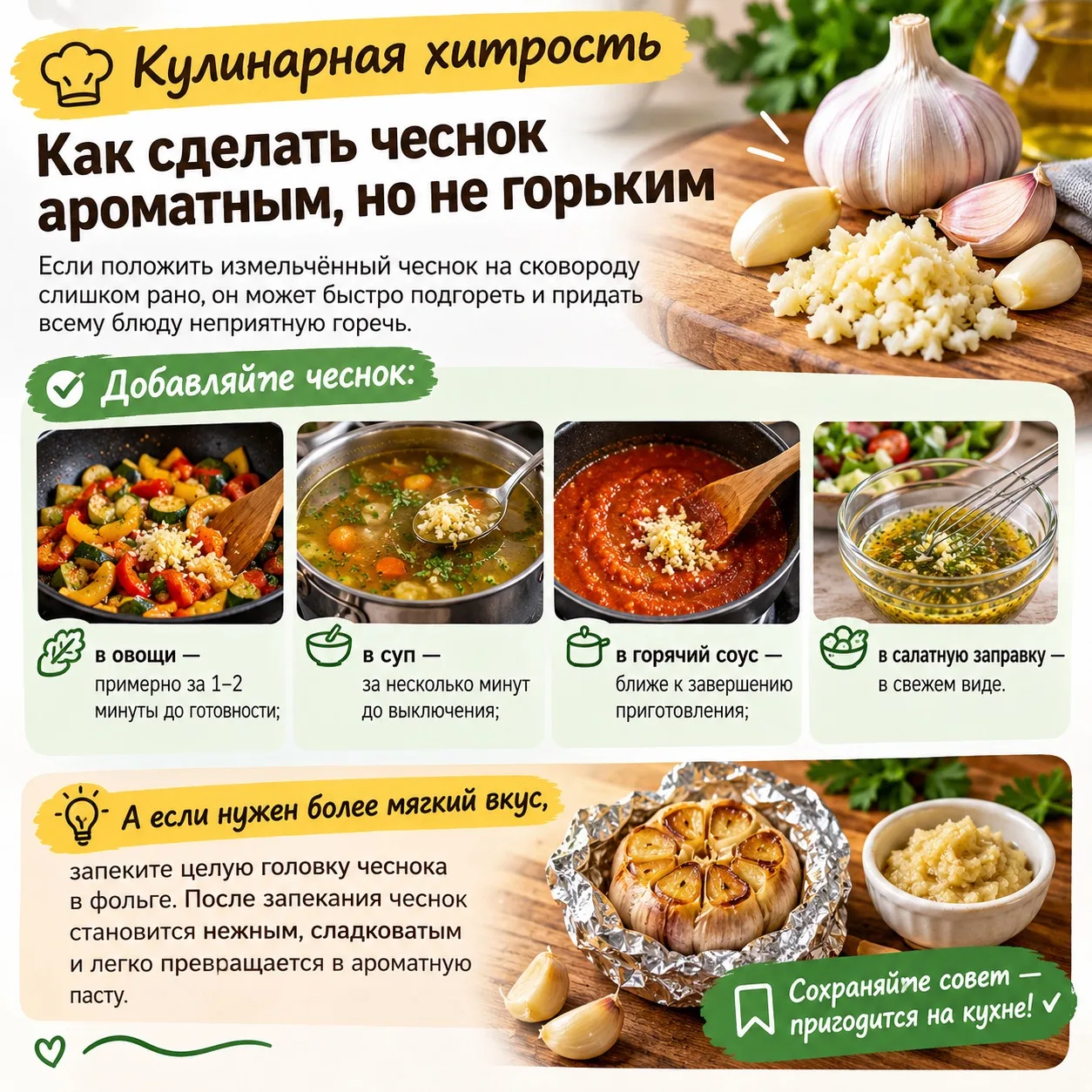 Кулинарная хитрость