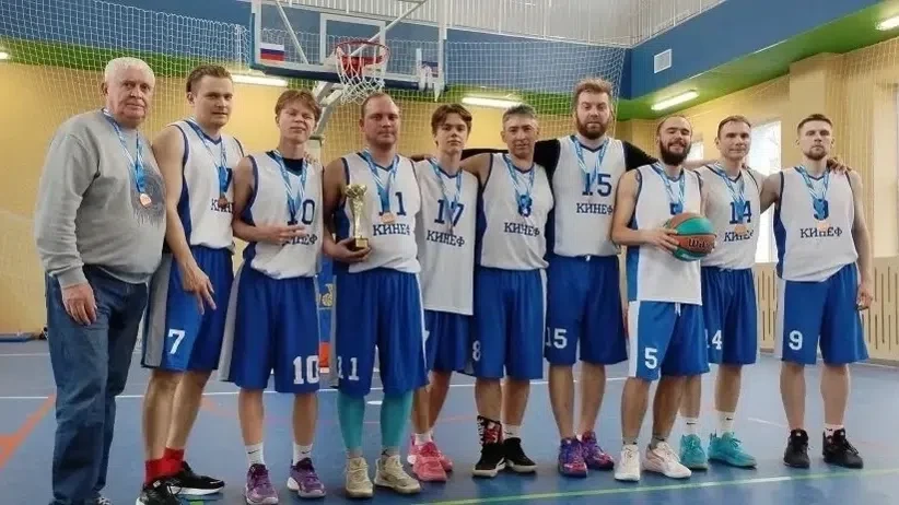"🌟Поздравляем мужскую баскетбольную команду с отличным результатом — бронзой в Чемпионате Ленинградс