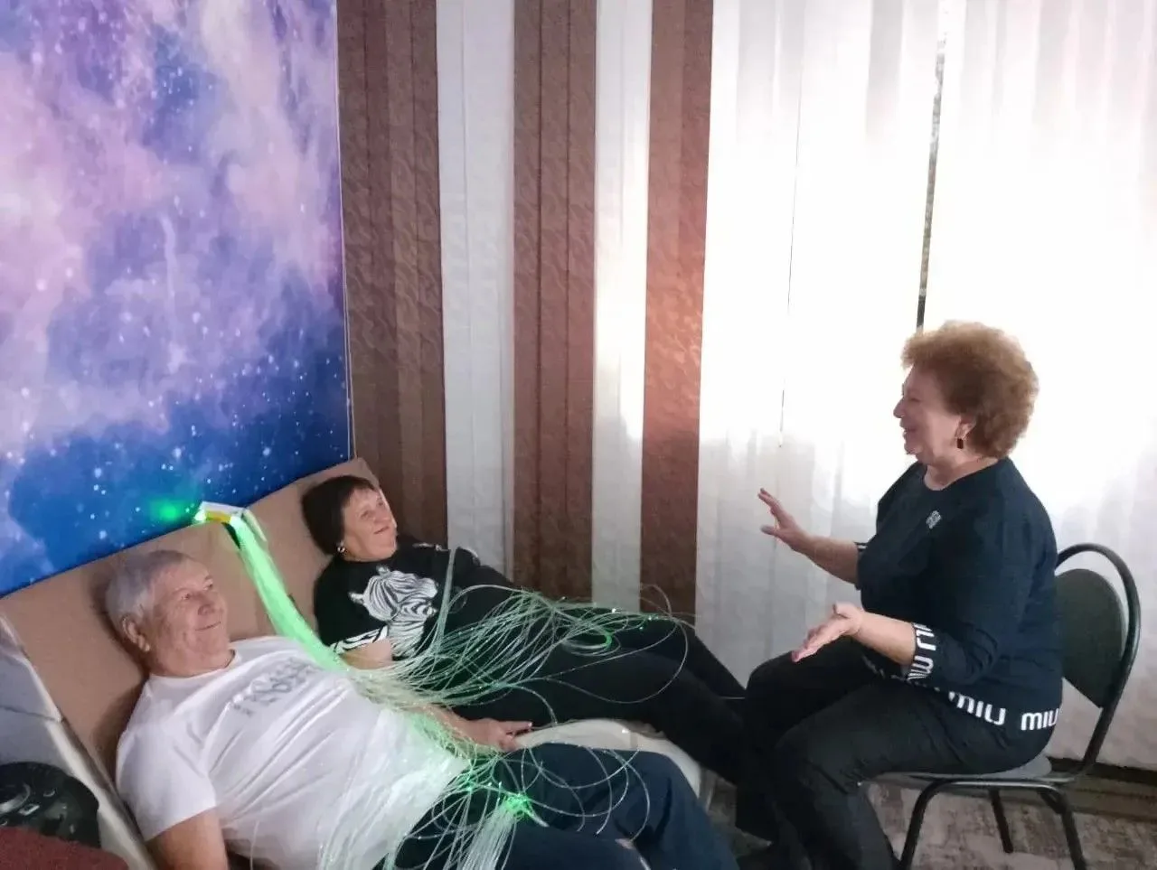 В Центре социального обслуживания населения Самойловского района активно функционирует ...