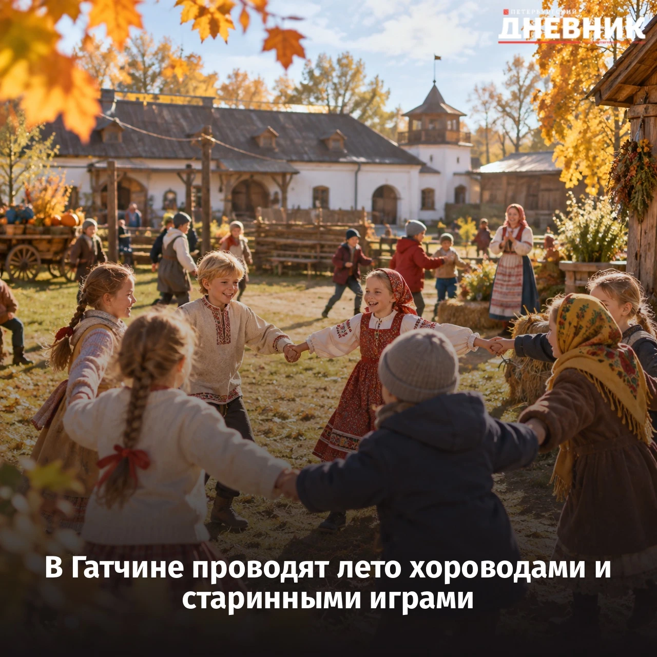 🍂 На Дворцовой ферме в Гатчине отметят Осенины