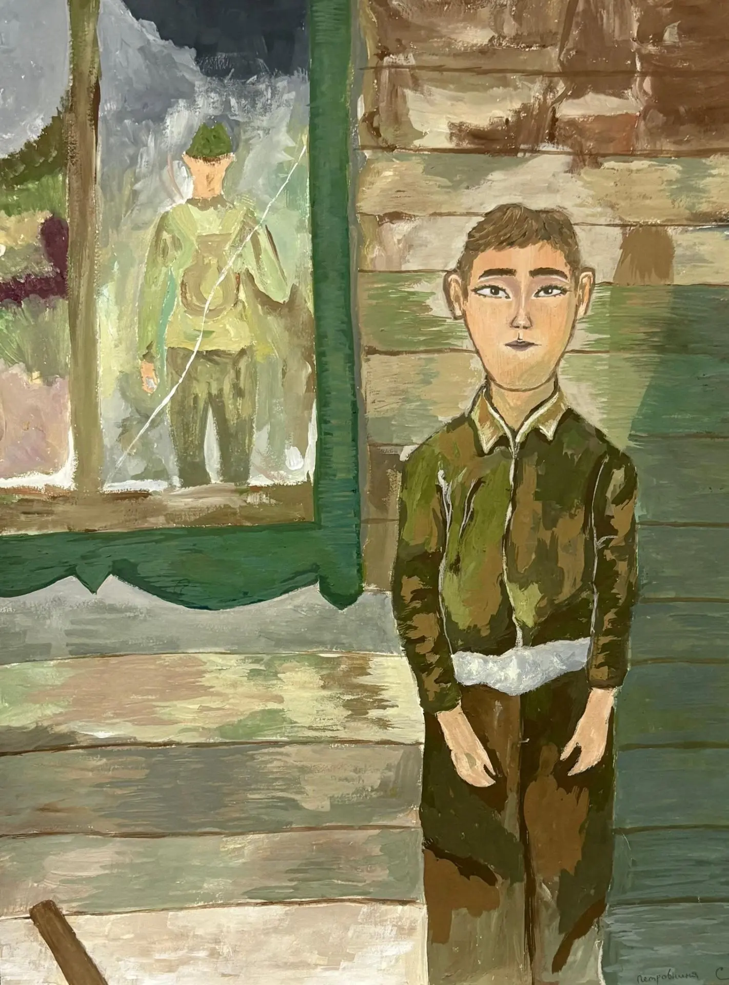 Выставка творческих работ учащихся ДХШ №3 им.Б.М.Альменова г.Казани "Помним.Скорбим"