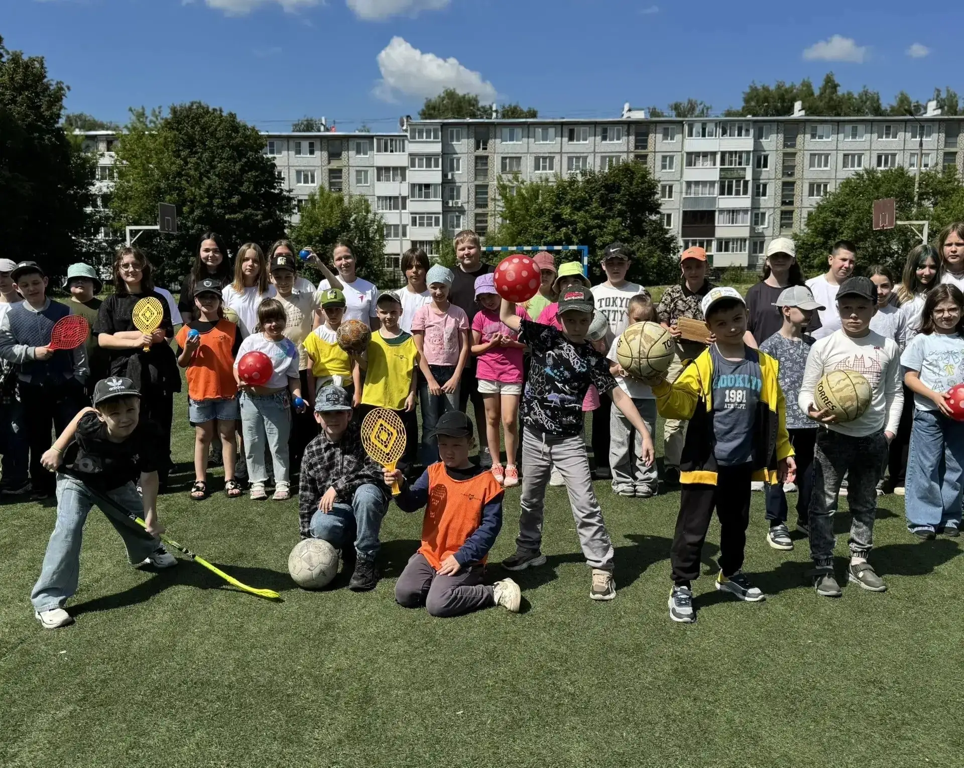 🤸☀🤸Сегодняшний день в нашем школьном лагере «Дружба» выдался по-настоящему динамичным...