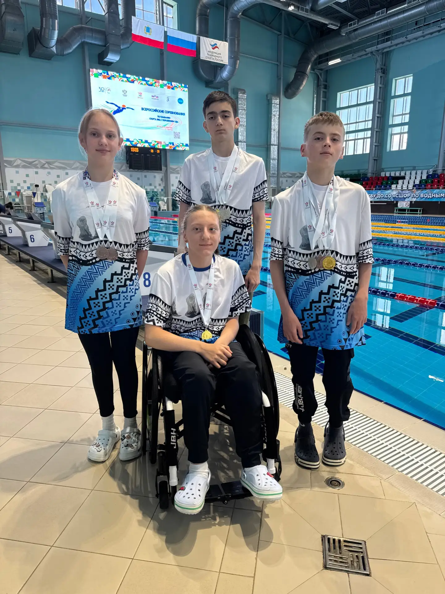 🏊‍♂️ Поздравляем наших спортсменов с успешным выступлением на Всероссийских соревнованиях по плаван
