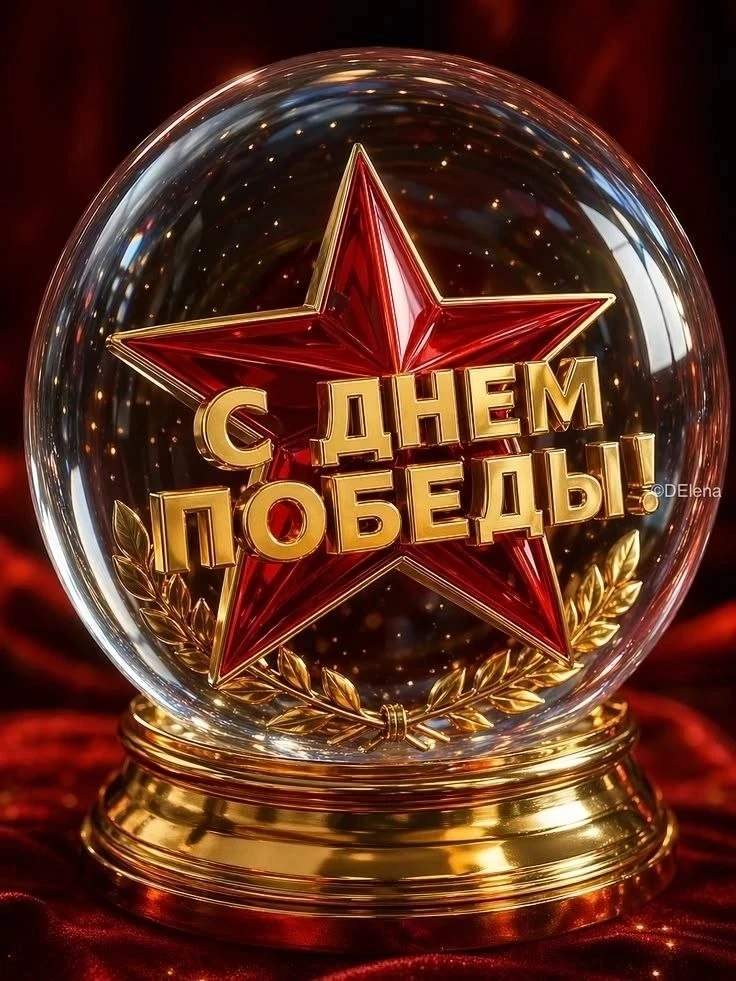 Поздравляю Вас с Днём Победы! Счастья и мирного неба над головой!