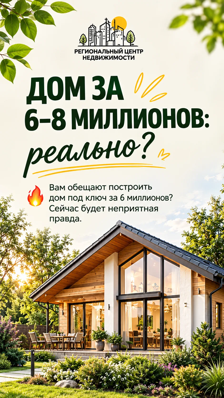 Участки и Готовые дома с РЦН , вся инфраструктура в шаговой доступности ✅️