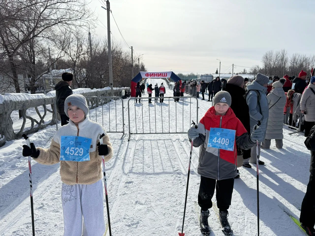 🎿14 февраля в Экологическом парке состоялась Всероссийская массовая лыжная гонка «Лыжня России – 202