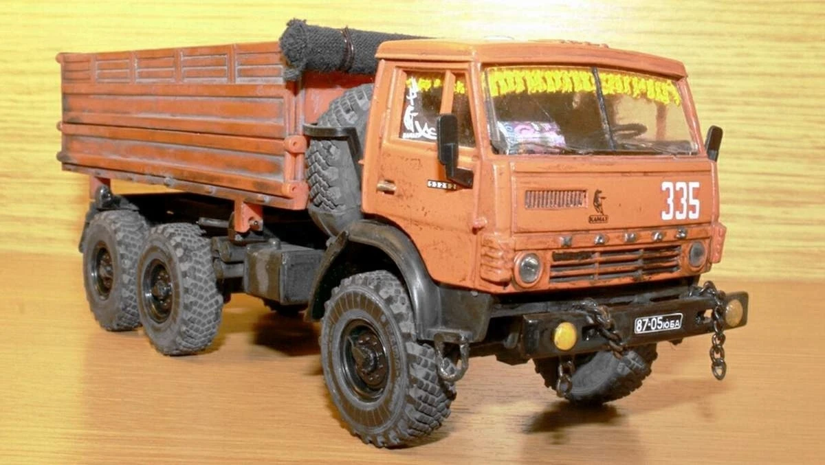 #КАМАЗ-43105 сельхозник.1/43. Конверсия.
