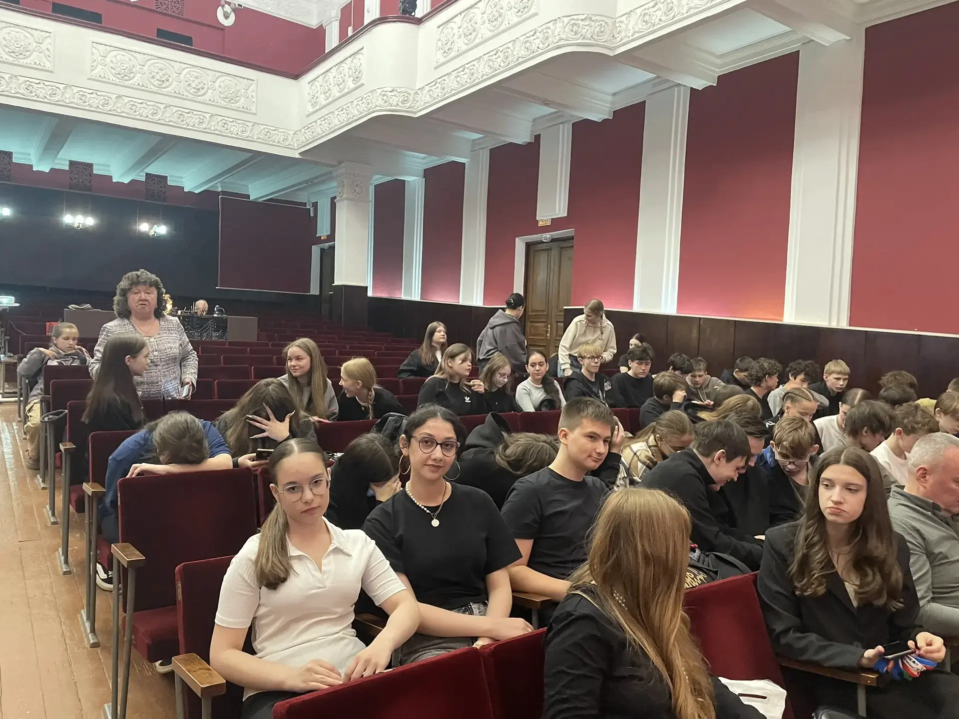 📅 В Доме культуры «Красный Перекоп» состоялась новая тематическая программа для 8-х классов, которая