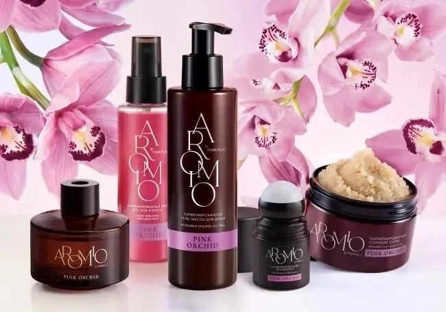 Новинки серии Aromio — ароматы для гармонии души и тела. Взбитые сливки и абрикос, сердце из орхидеи