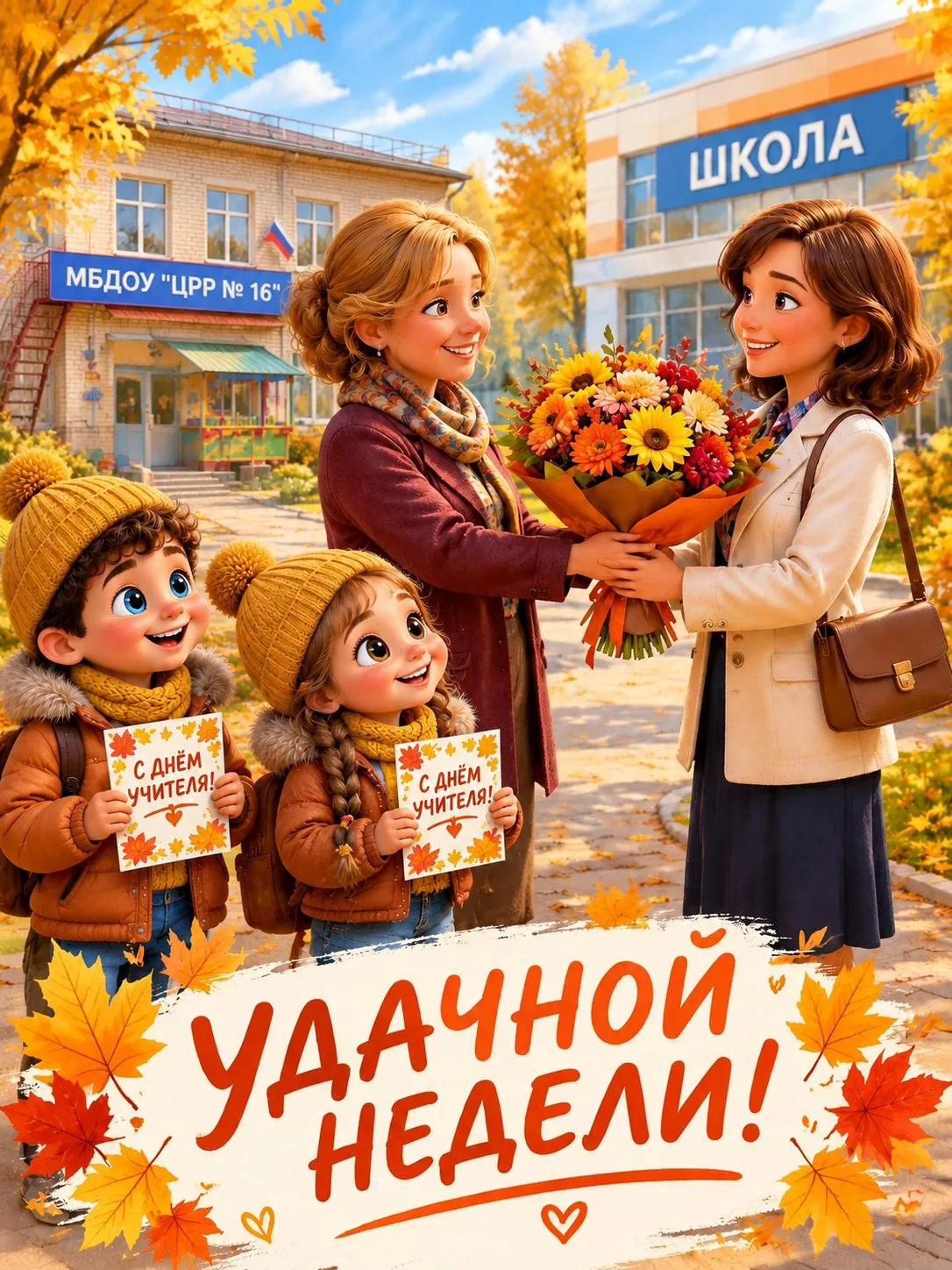 ✨Друзья, с началом недели! 💛