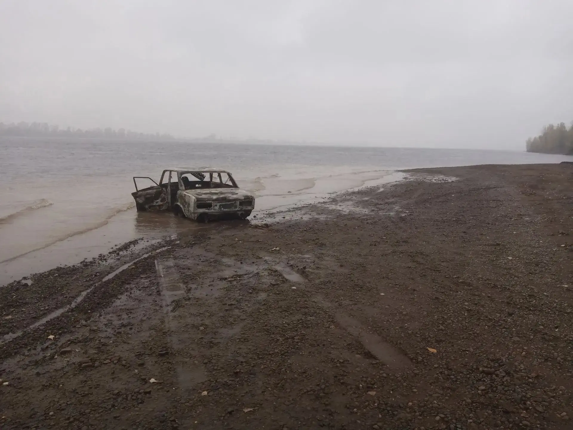 Пляж в Берёзовке