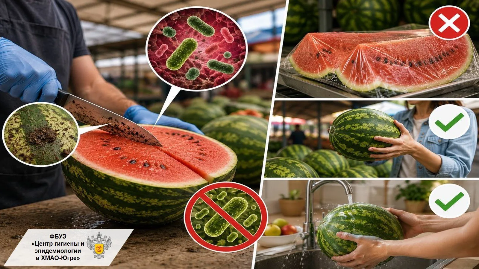 🍉 Половинка арбуза или билет в инфекционную больницу: почему опасно покупать ягоды «в ...