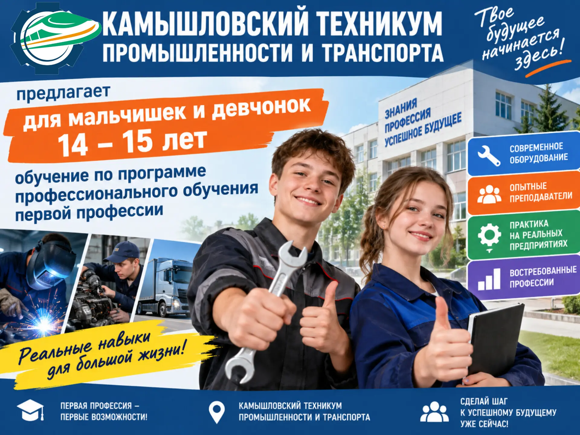 Первая профессия — уверенный старт в будущее! 🚀